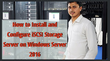 Easy to Explain and Configure iSCSI Storage Server