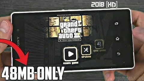 [ 48MB ] GTA 3 Super Compressed For Android With All GPU & Celo Mods | Gta 3 Lite by Ck Gamer