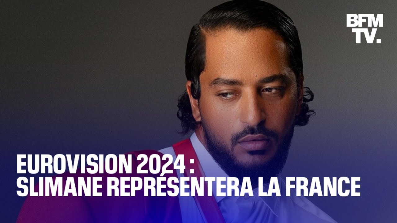 Découvrez Mon amour le titre de Slimane qui représentera la France à  l'Eurovision 2024