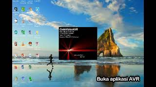 Tutorial membuat program pengontrolan Traffic Light menggunakan code vision AVR