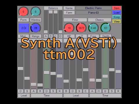 Synth A(ttm002) Demo