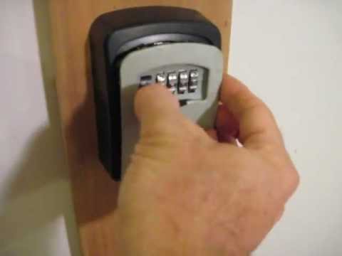 Master Lock 5401D Key Box: How to Reset the Combination