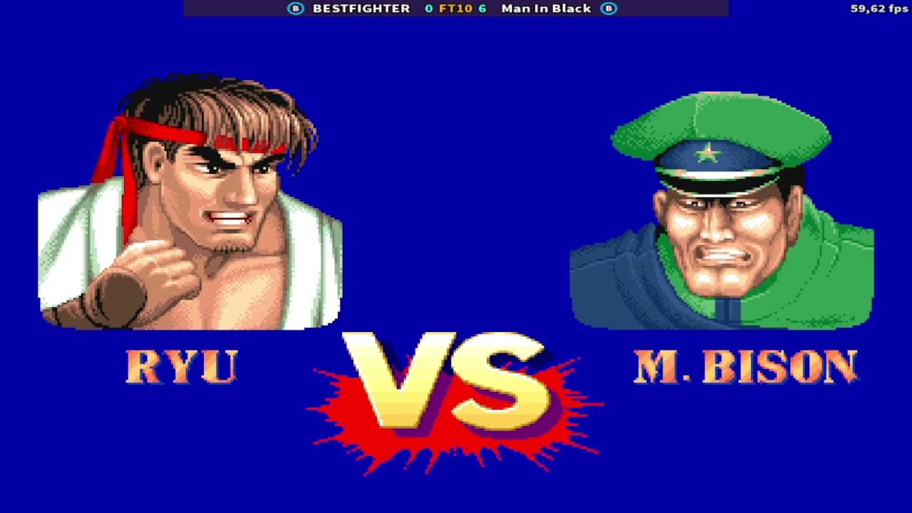 SF2'CE: MiB.$K 10 x 00 BESTFIGHTER