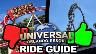 Universal Orlando Resort ULTIMATE RIDE GUIDE | Everything to Know 2024!