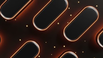 Rounded Neon Red Lines Gaming Background Video Live Wallpaper VJ Loop Animation Retro Concert Visual