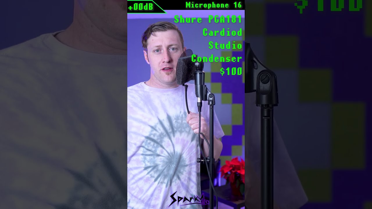 Microphone Monday - Shure PGA181 sound test ~ Best Budget