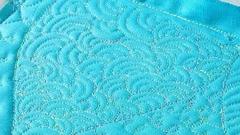 Micro Rainbows- Free Motion Quilting Tutorial