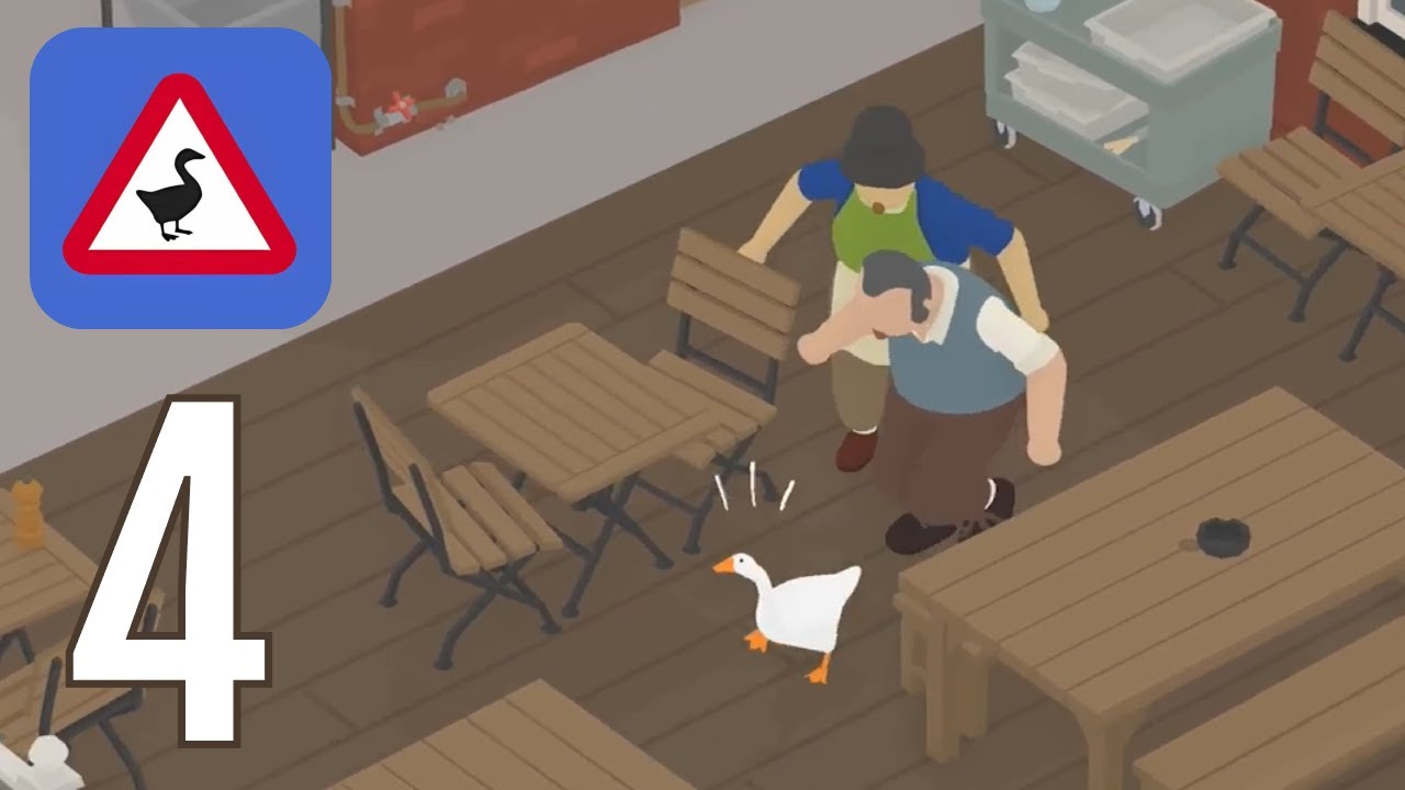 Untitled Goose Game - Single Player 4 - Gameplay Walkthrough PART 4 (PC)