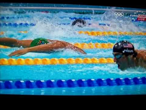 Michael Phelps 200m Butterfly FINAL London 2012