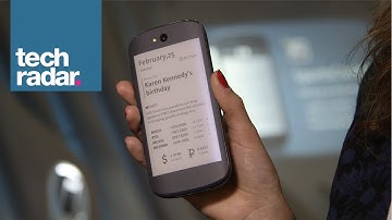 YotaPhone 2014 (second generation) hands-on preview | MWC 2014