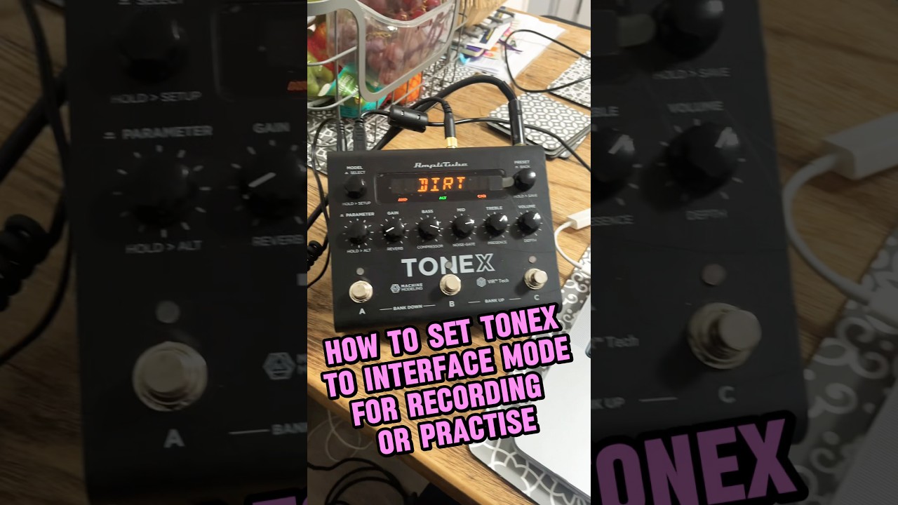 How To Set Tonex to Interface Mode for Recording or Practise #tonex auf YouTube ansehen How To Set Tonex to Interface Mode for Recording or Practise #tonex auf YouTube ansehen