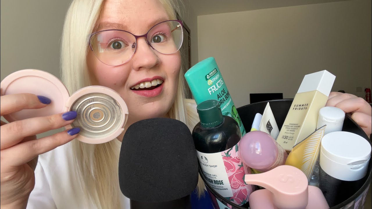 ASMR SUOMI Paljon loppuneita tuotteita + pohdintoja itsestäni