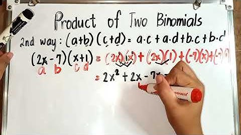 Product of Two Binomials || FOIL METHOD || Easy Solving || Teacher Kim