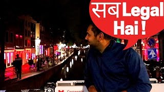 Red Light Area of Amsterdam - All You Need To Know! Traveling Desi's Amsterdam - Episode 3