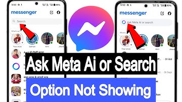 Messenger Ask Meta Al or Search || How To Remove Meta Ai on Messenger