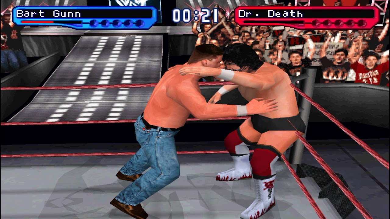 "Dr. Death" Steve Williams vs. Bart Gunn in a Brawl For All Match | SmackDown 2 Mod