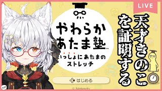 【やわらかあたま塾 1】天才きのこを証明してみせるよ！「暁きのこ Akatsuki Kinoko/個人Vtuber」