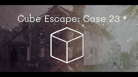 Cube Escape: Case 23 Chapter 1 Walkthrough [rusty lake]