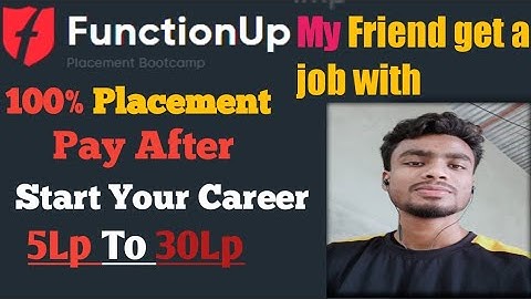 Functionup placement review || Functionup bootcamp review || best placement bootcamp || #functionup