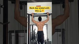 Back day ended with pull ups 🦾🔥 #viral #motivation #liveworkout #gym #jaswantrathorefitness