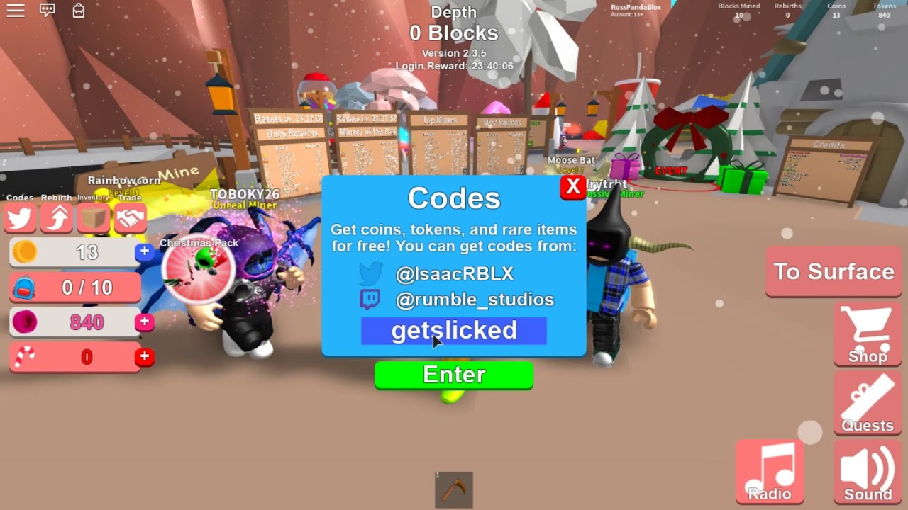 Hack Para Mining Simulator Roblox 2019 Cara Cheat Free Fire Game Guardian Auto Headshot - (120 codes) all roblox mining simulator codes 2018 christmas