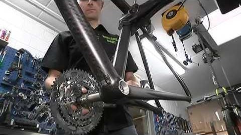 installing secret motor on bike like Femke Driessche