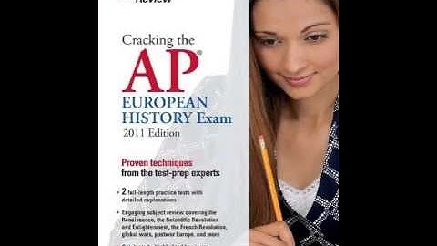 History Book Review: Cracking the AP European History Exam, 2011 Edition (College Test Preparatio...