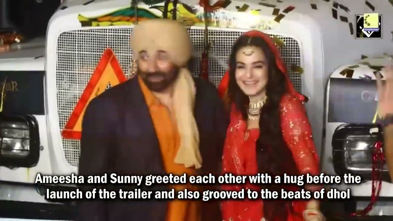 Gadar-2 cast and crew attend trailer launch of movie