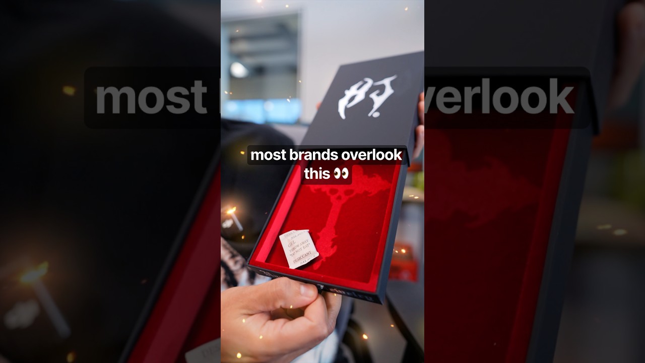 We’re upgrading something most brands overlook 😮‍💨🎁