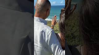The perfect beach view proposal