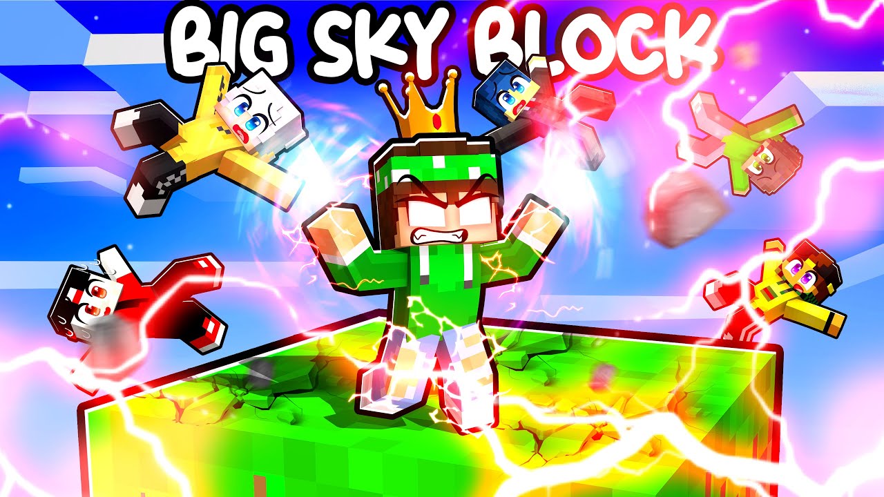 HO FINALMENTE DISTRUTTO IL MONDO di MINECRAFT! - BIG SKY BLOCK [FINALE]