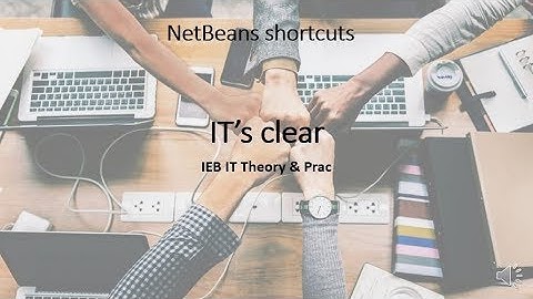 NetBeans Shortcuts
