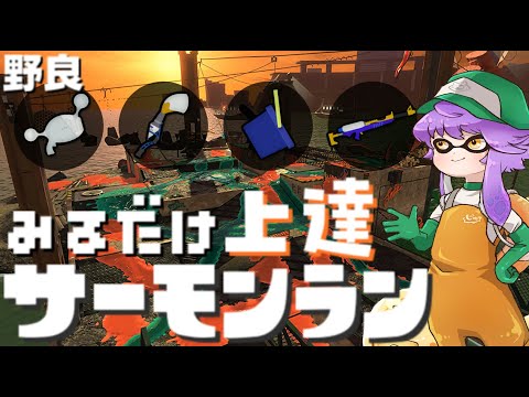【野良】見るだけ上達サモラン！あまりに辛く苦しい編成シェケナダム🐋【スプラトゥーン3/サーモンランNW】