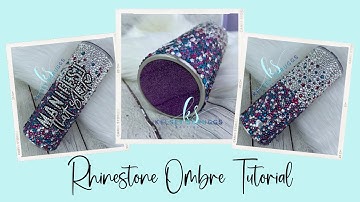 Rhinestone Ombré Tutorial