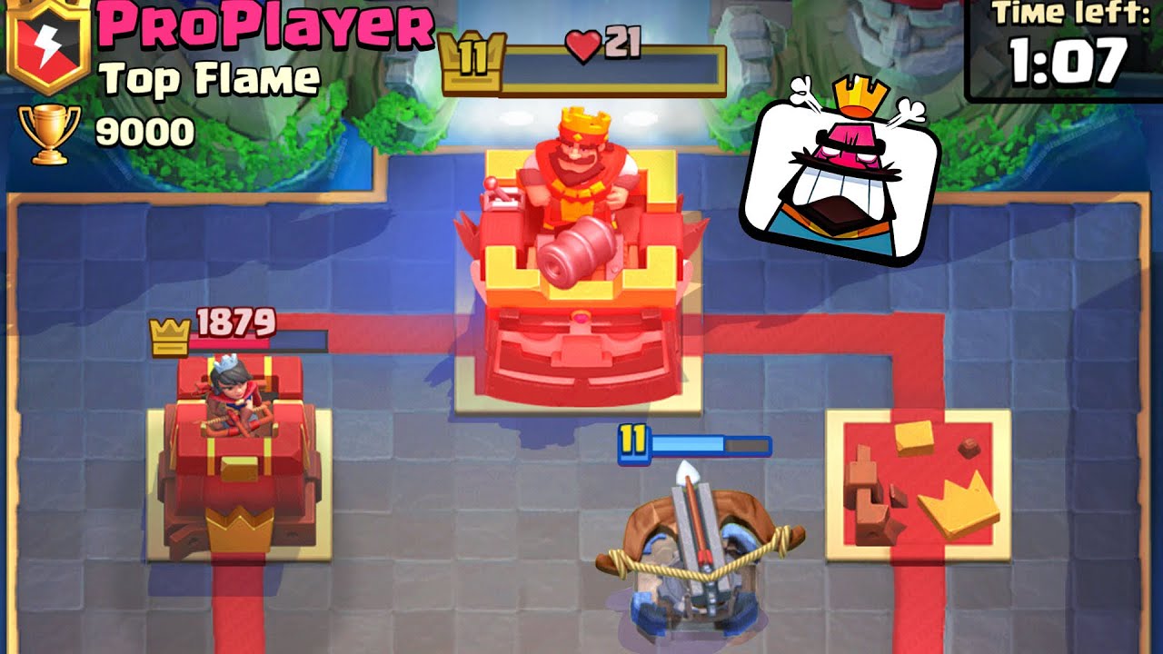 Clash Royale on X: It feels good to be the King 👑🍸   / X