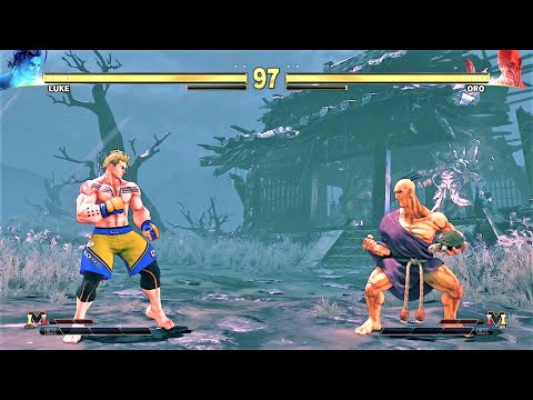 Sorry Sensei...Luke vs Oro (Hardest AI) - Street Fighter V