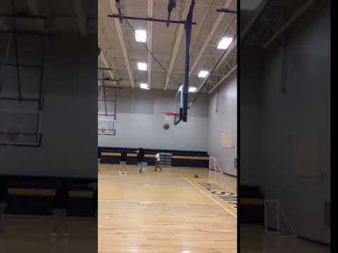 Half Court Shot with a Basketball!! - YouTube