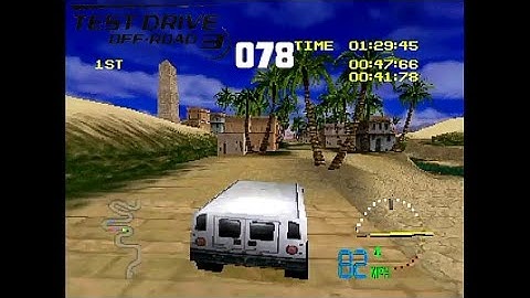 Test Drive Off-Road 3 (Demo Version) - PS1 Gameplay