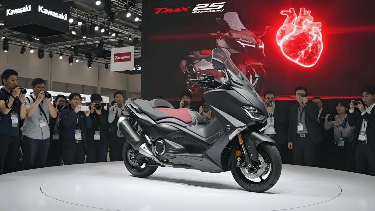 Специальная серия Yamaha TMAX 25th Anniversary 2026! : особенности и преимущества