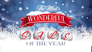 December 2017 Most Wonderful Sale of the Year at Cocoa Hyundai!