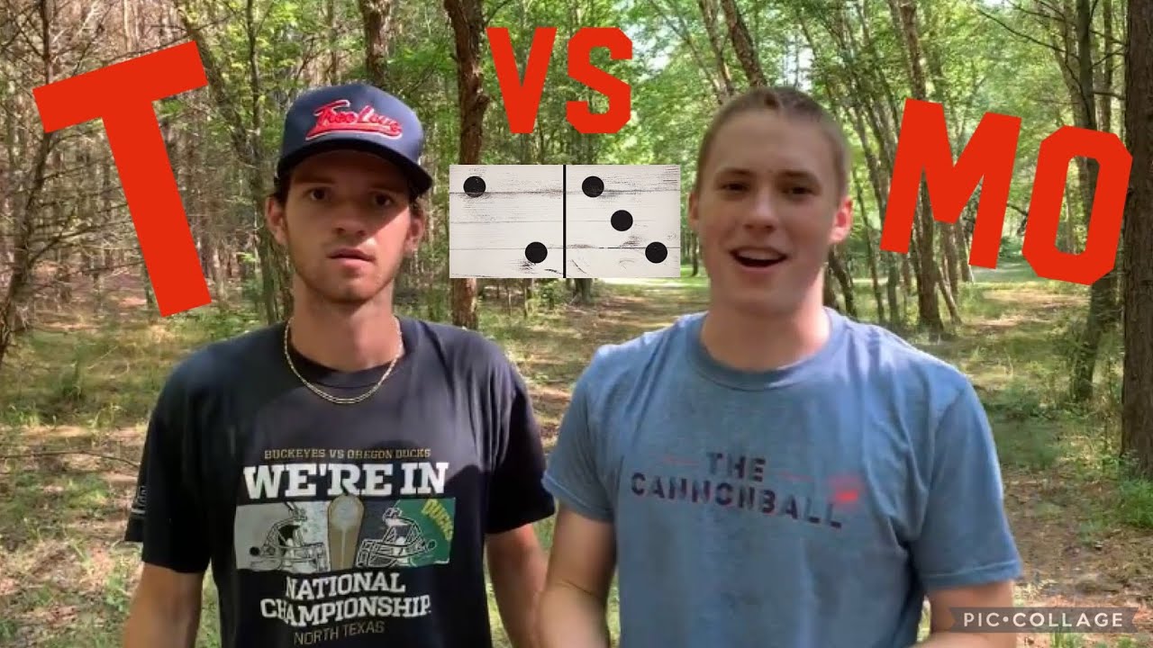 Playing the Best Disc Golf Course in Texas!! T vs. Mo at Trey Deuce