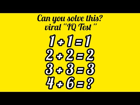 "99% of people can't solve" The viral 1 + 1 = 1 puzzle.The correct answer explained.