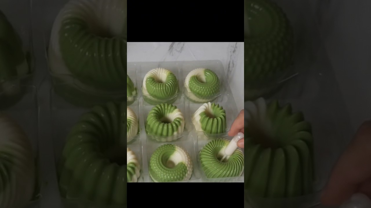 PUDING MATCHA CUP VIRAL 