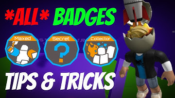How To Get ALL BADGES In Tower Of Hell In 2021!