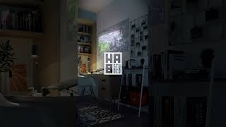 Desain kamar yang minimalis namun hangat #interiordesign #enscape3d #interior