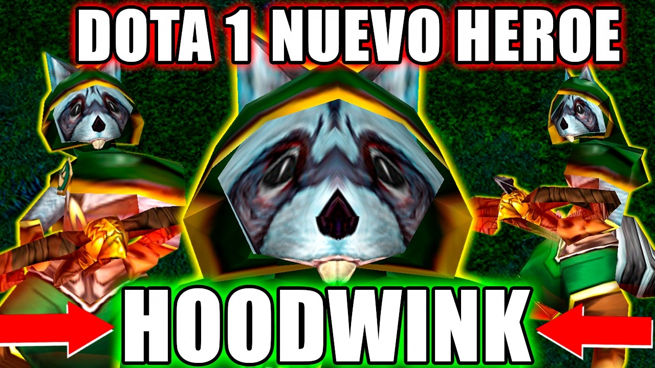 DOTA 1 NUEVO HEROE ➡️HOODWINK⬅️