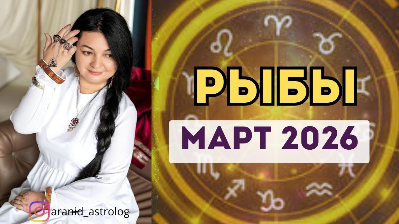РЫБЫ ТАРО ПРОГНОЗ НА МАРТ 2026
