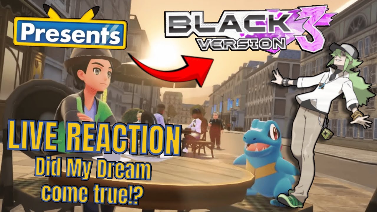Pokémon Presents Live Reaction – Is My Dream of Black & White 3 Coming True?!
