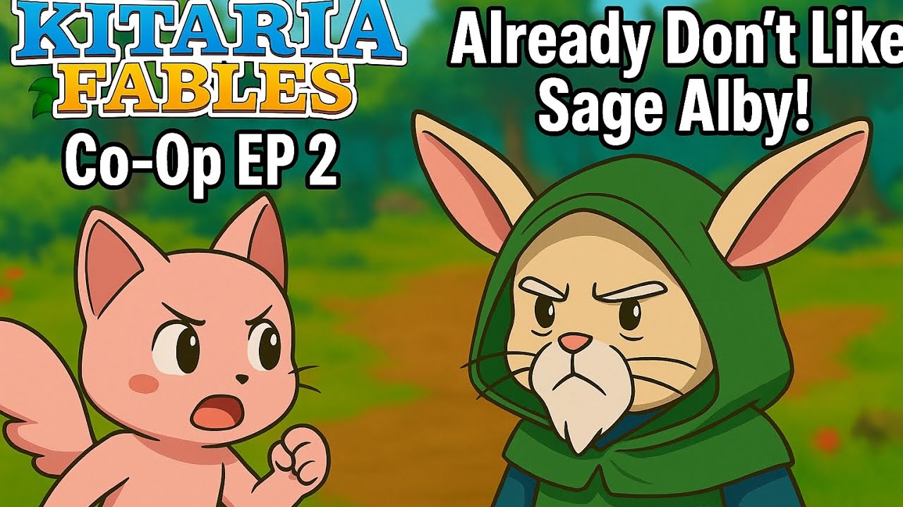 Kitaria Fables Co-Op Ep 2 – Farming Carrots & Almost Killing Storm