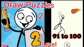 Draw puzzle 2 level 91 to 100 | Drawpuzzle2 | Hit Game | draw puzzles2 | drawpuzzles